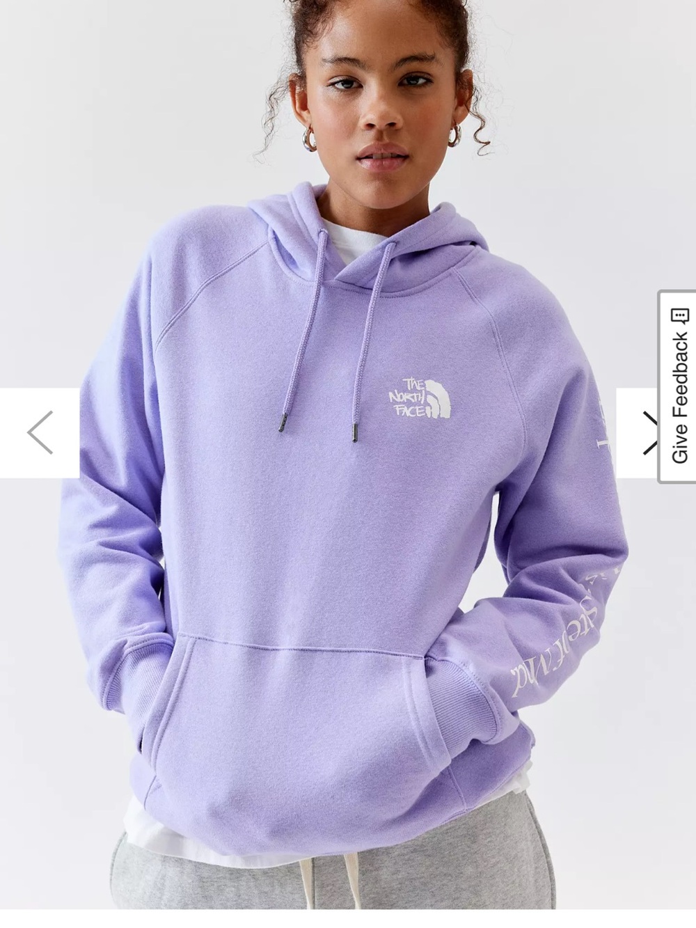 The North Face Outdoors Together Lavender‎ Hooded Pullover